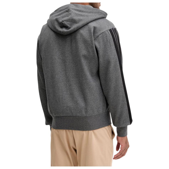Adidas Ανδρική ζακέτα Essentials 3-Stripes Fleece Hoodie